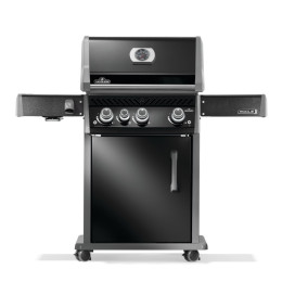 Газовий гриль Napoleon Rogue PRO 425 з бічним пальником SIZZLE ZONE, чорний