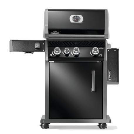 Газовий гриль Napoleon Rogue PRO 425 з бічним пальником SIZZLE ZONE, чорний2