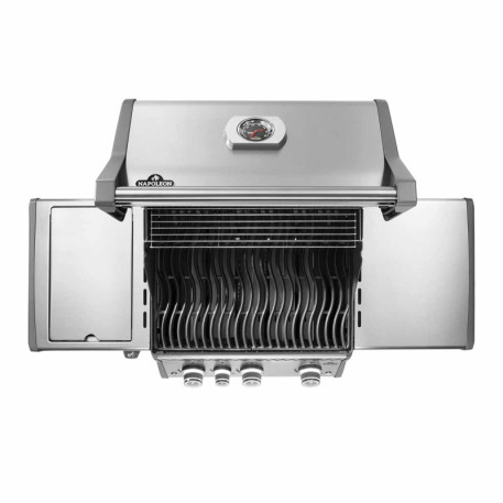 Газовий гриль Napoleon Rogue PRO 425 з бічним пальником SIZZLE ZONE, нержавіюча сталь8