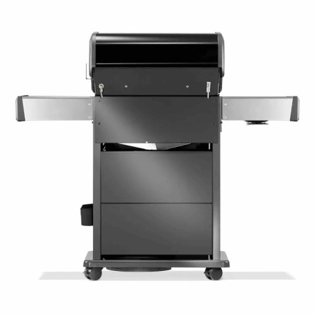Газовий гриль Napoleon Rogue PRO-S 425 чорний, з бічним пальником SIZZLE ZONE3