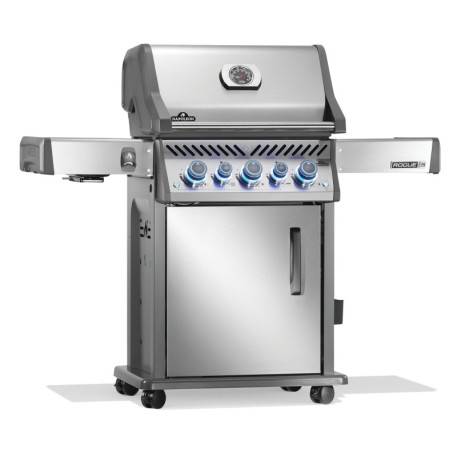 Газовий гриль Napoleon Rogue PRO-S 425, нержавіюча сталь, з бічним пальником SIZZLE ZONE1