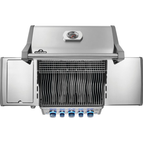 Газовий гриль Napoleon Rogue PRO-S 425, нержавіюча сталь, з бічним пальником SIZZLE ZONE4