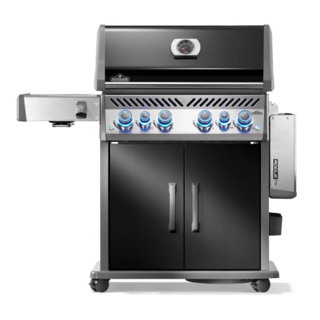 Газовий гриль Napoleon Rogue PRO-S 525, чорний, з бічним пальником SIZZLE ZONE, РОЖЕН У КОМПЛЕКТІ 2