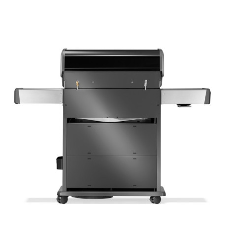 Газовий гриль Napoleon Rogue PRO-S 525, чорний, з бічним пальником SIZZLE ZONE, РОЖЕН У КОМПЛЕКТІ 4