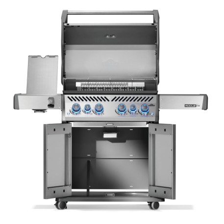 Газовий гриль Napoleon Rogue PRO-S 525, нержавіюча сталь, з бічним пальником SIZZLE ZONE, РОЖЕН У КОМПЛЕКТІ2